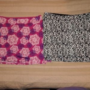 (2) Tranquility skirt/ skort-XL-Stretch short